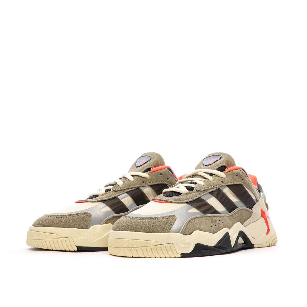 Adidas Baskets Beige/Kaki Homme Adidas Niteball