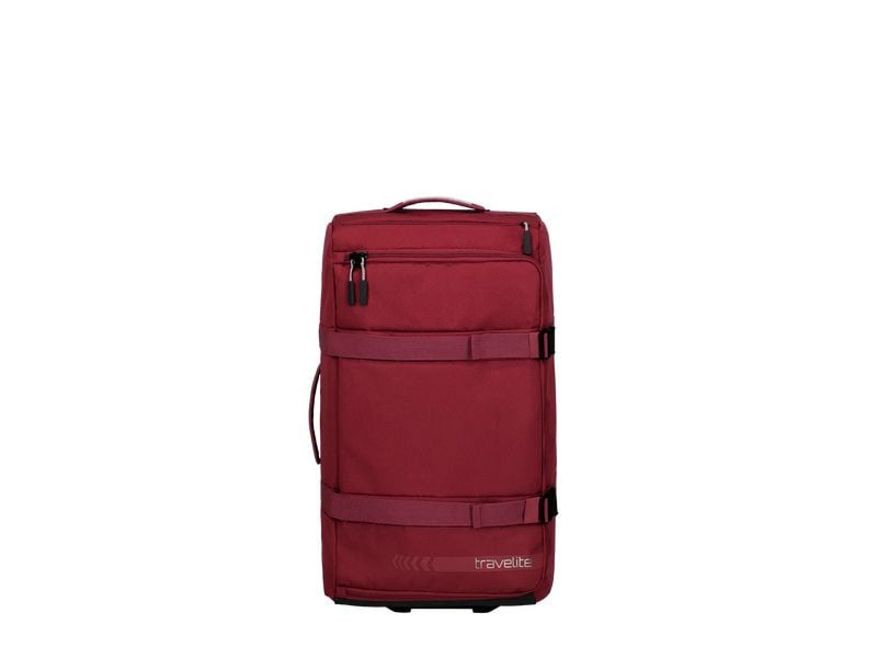 travelite Kick Off Rollenreisetasche L Rot Reisekoffer