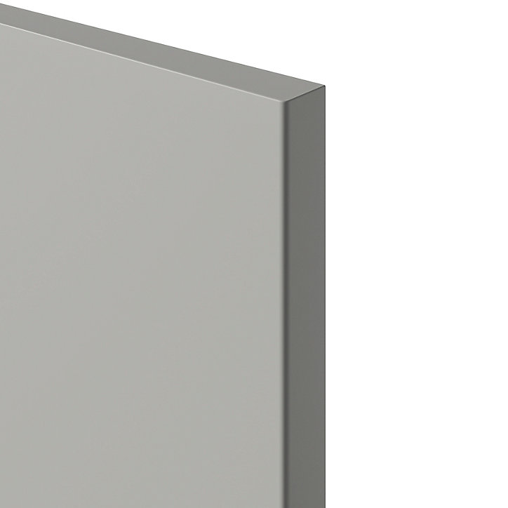 Lot de 2 façades tiroir Stevia gris clair mat L. 40 cm x H. 34 cm Caraway Innovo GoodHome