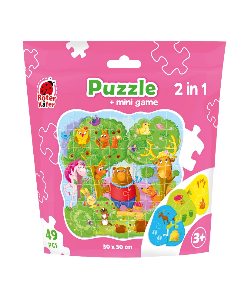 Puzzle in stand-up pouch 