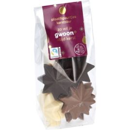 Gwoon plaatfiguurtjes kerstster 150 GRM