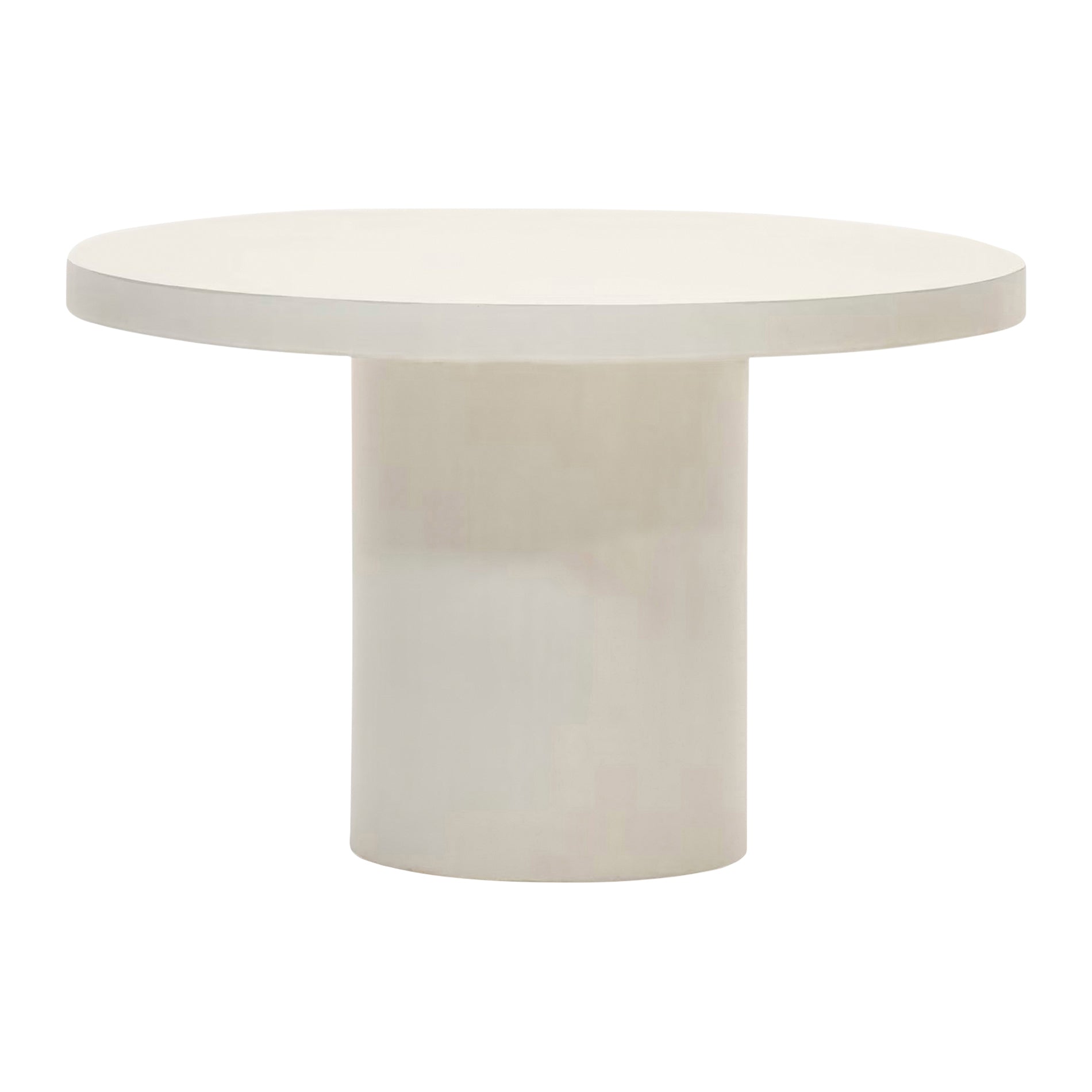 Kave Home Aiguablava Eettafel Ã 120 cm - Wit