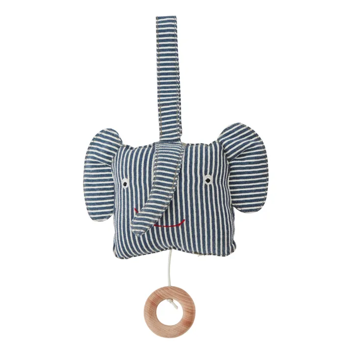 Oyoy Mini Mobile musical Elephant Erik | Bleu