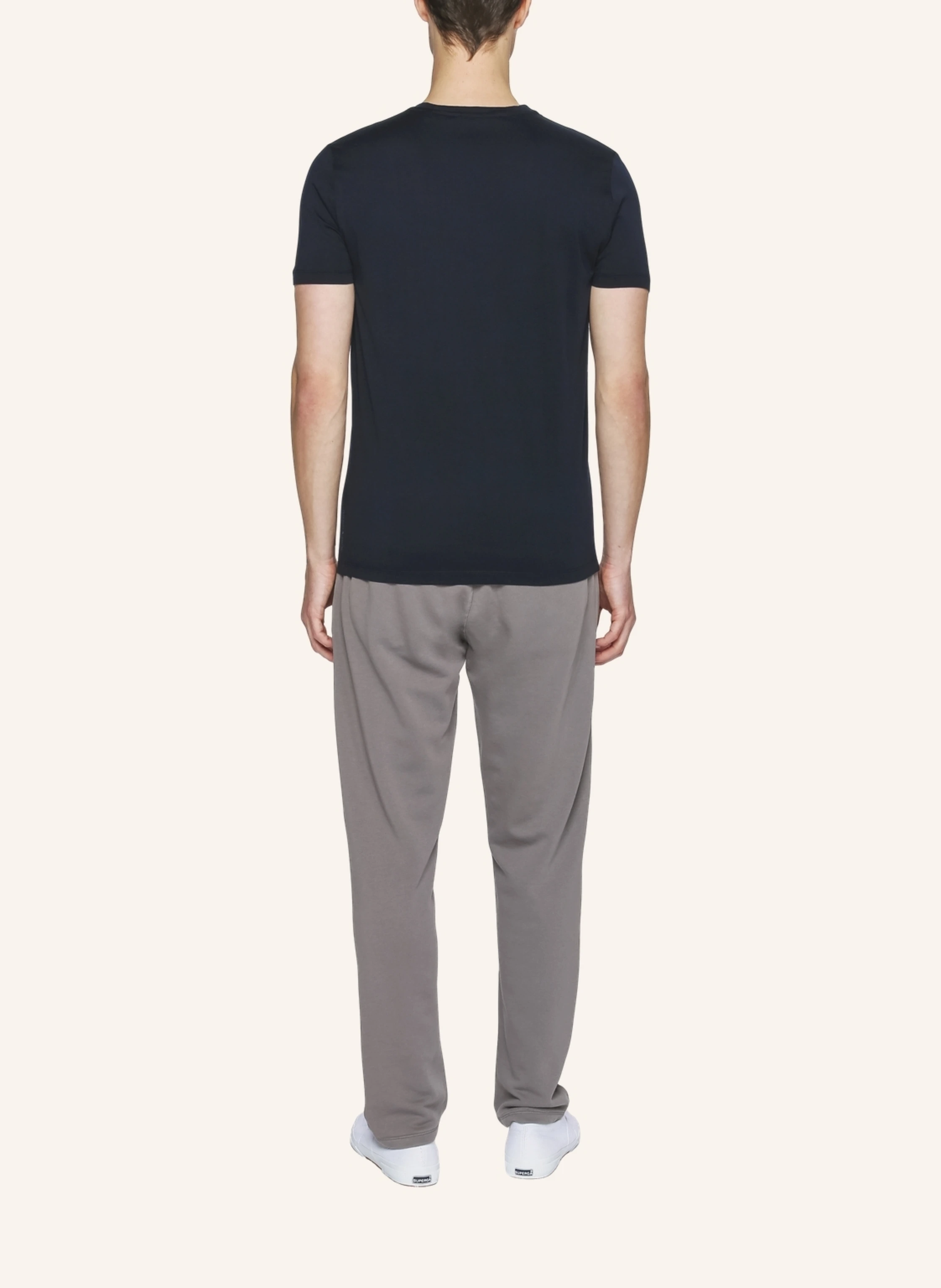 TRUSTED HANDWORK V Neck 1/2-Sleeve T-Shirt