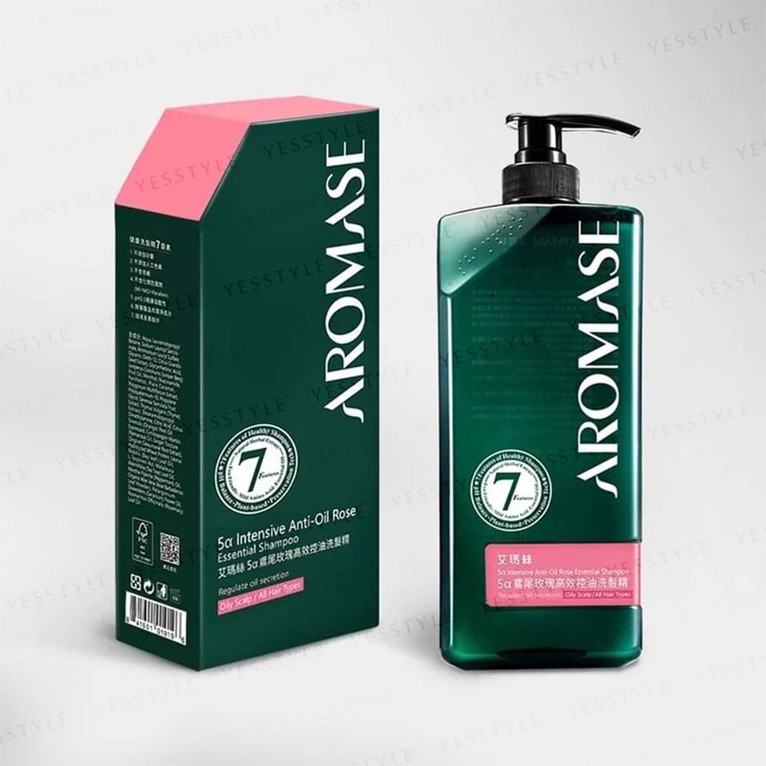 AROMASE - 5a Intensieve Anti-Olie Roos Essentiële Shampoo