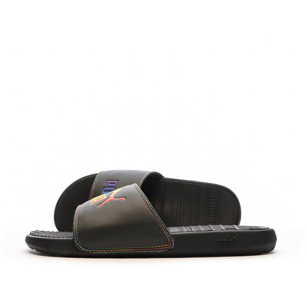 Puma Claquettes Noir Homme Puma Cool Cat Rainbow
