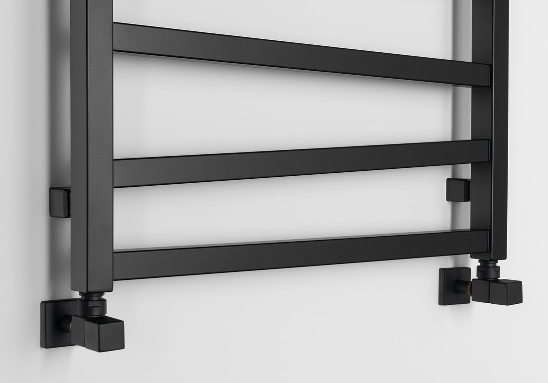 Sapho Zig badkamerradiator 60x181cm mat zwart