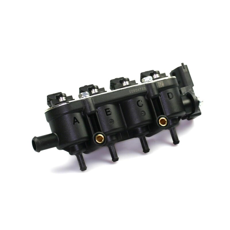 Landi Renzo Injektor MED LPG CNG 4 Zylinder GI25-65 SCHWARZ mit Drucksensor (alte 4-Loch Ausführung)