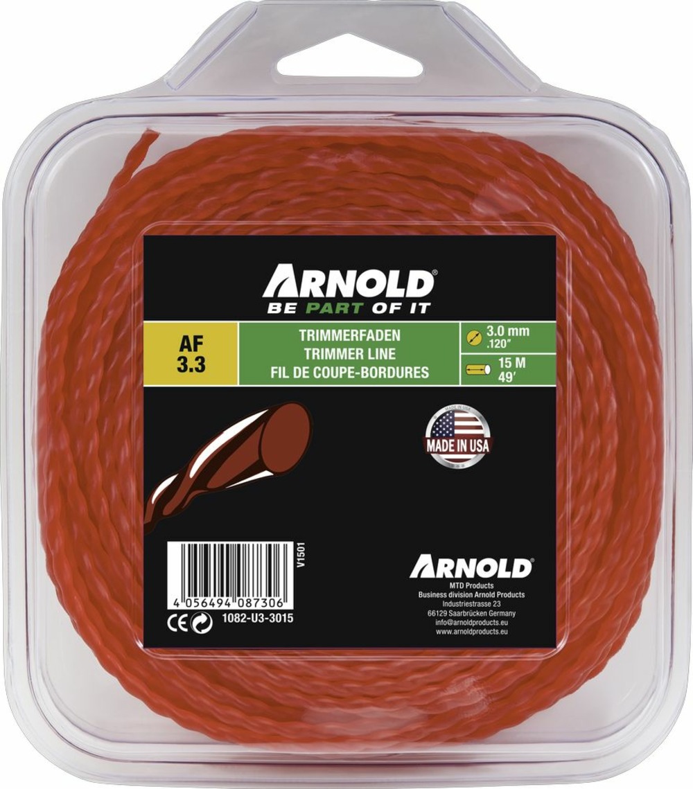 Fil nylon af 3.3 / 3,0mm 15m