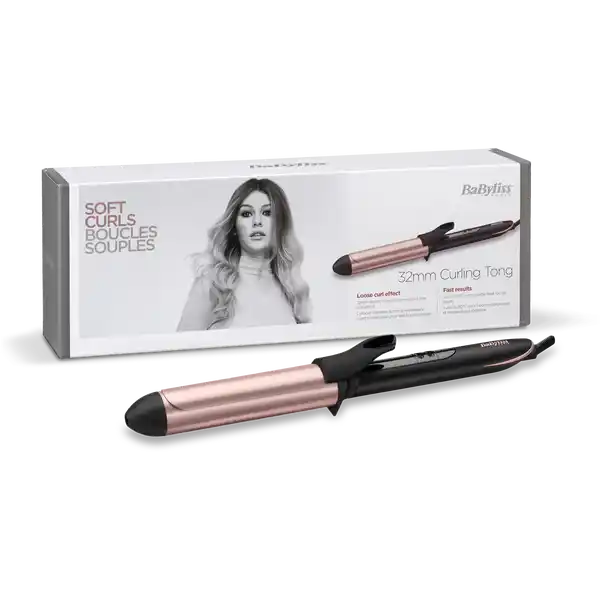 32mm Curling Tong Lockenstab C452E