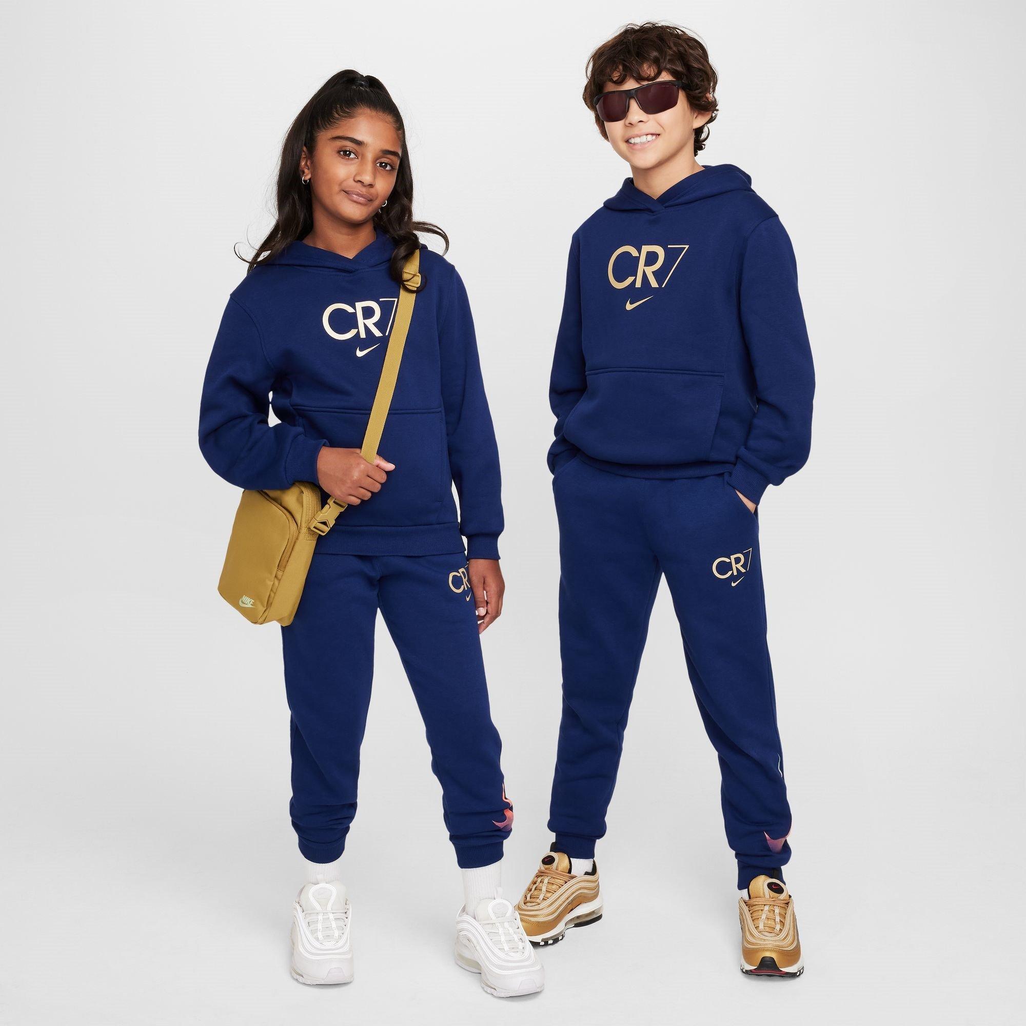 Nike CR7 Club Fleece Big Kids' Soccer Hoodie