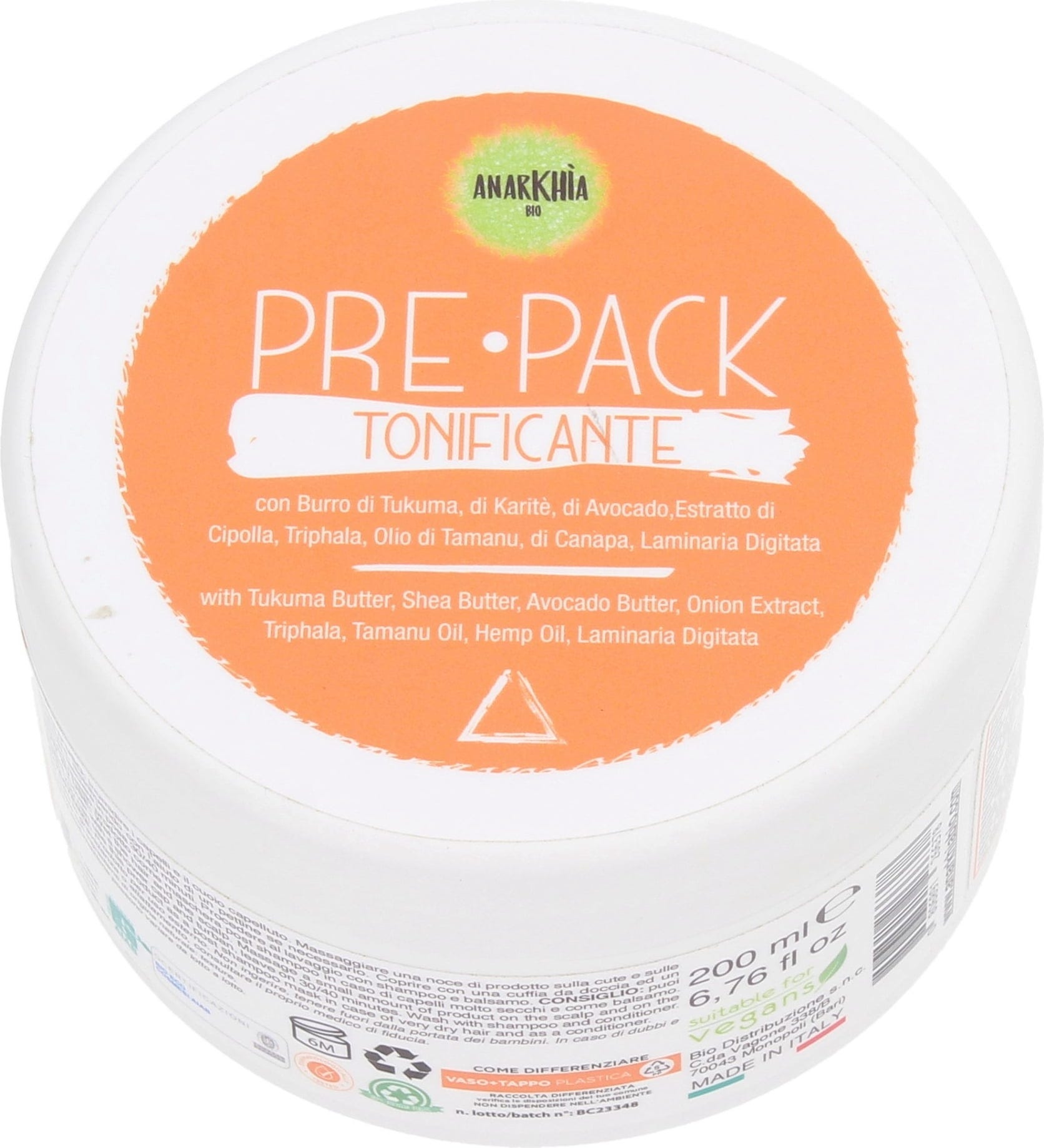 ANARKHIA  PRE-PACK Tonisierende Pre-Shampoo Packung, 200 ml