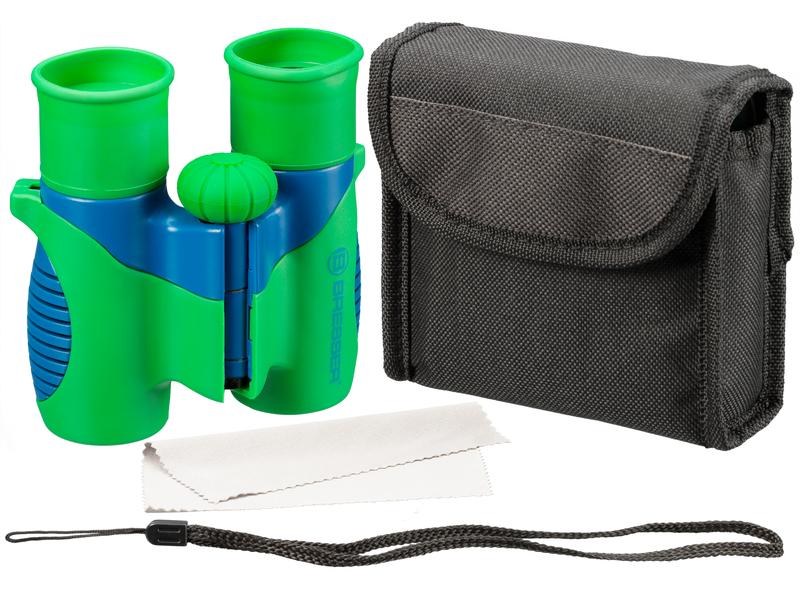 Bresser junior Outdoor Junior 6 x 21 Stosssicheres, griffiges Fernglas für Kinder