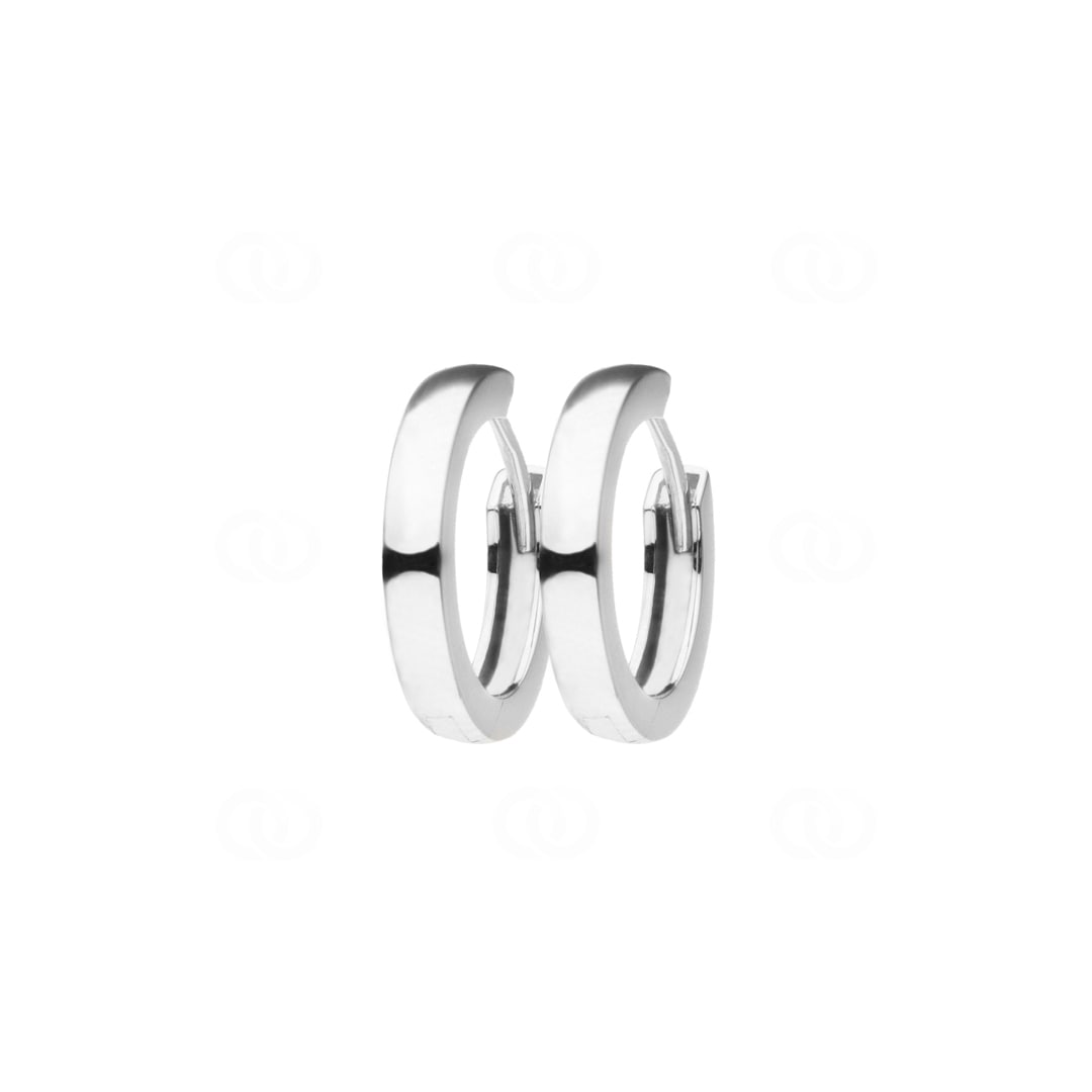 Kreolen 750/18 K Weissgold Ø 16mm