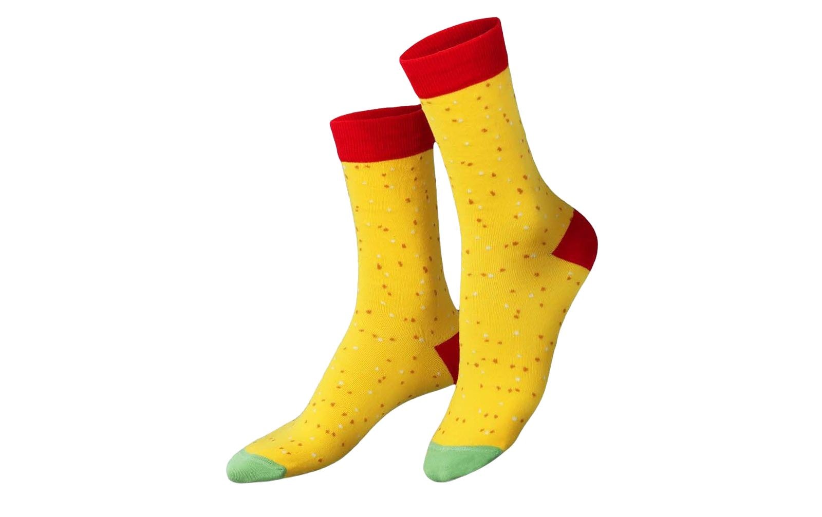 Socken Tasty Nachos 2 Paar, One SizeUnisex Socken