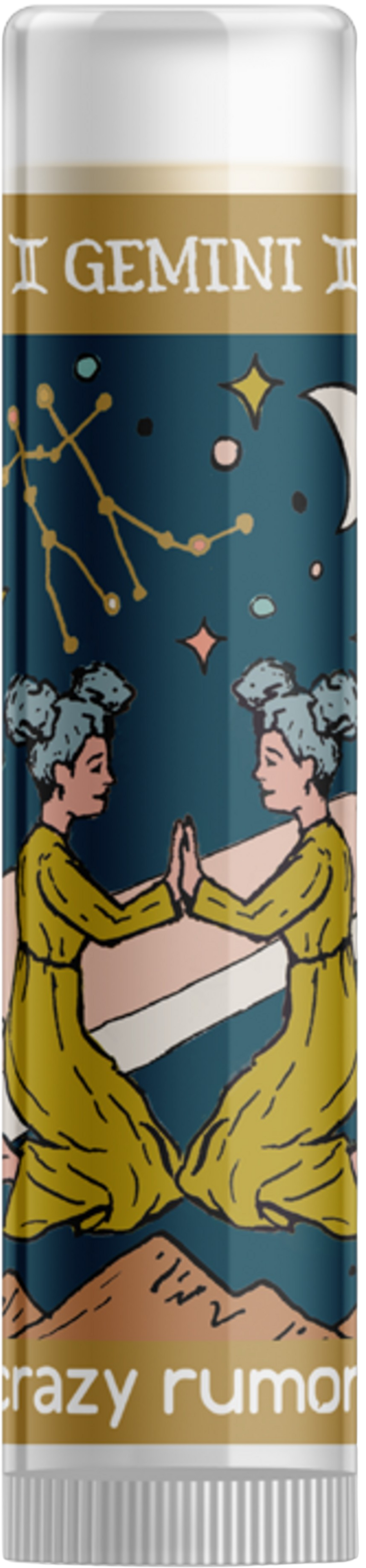 Crazy Rumors  Gemini Lip Balm, 4,25 g