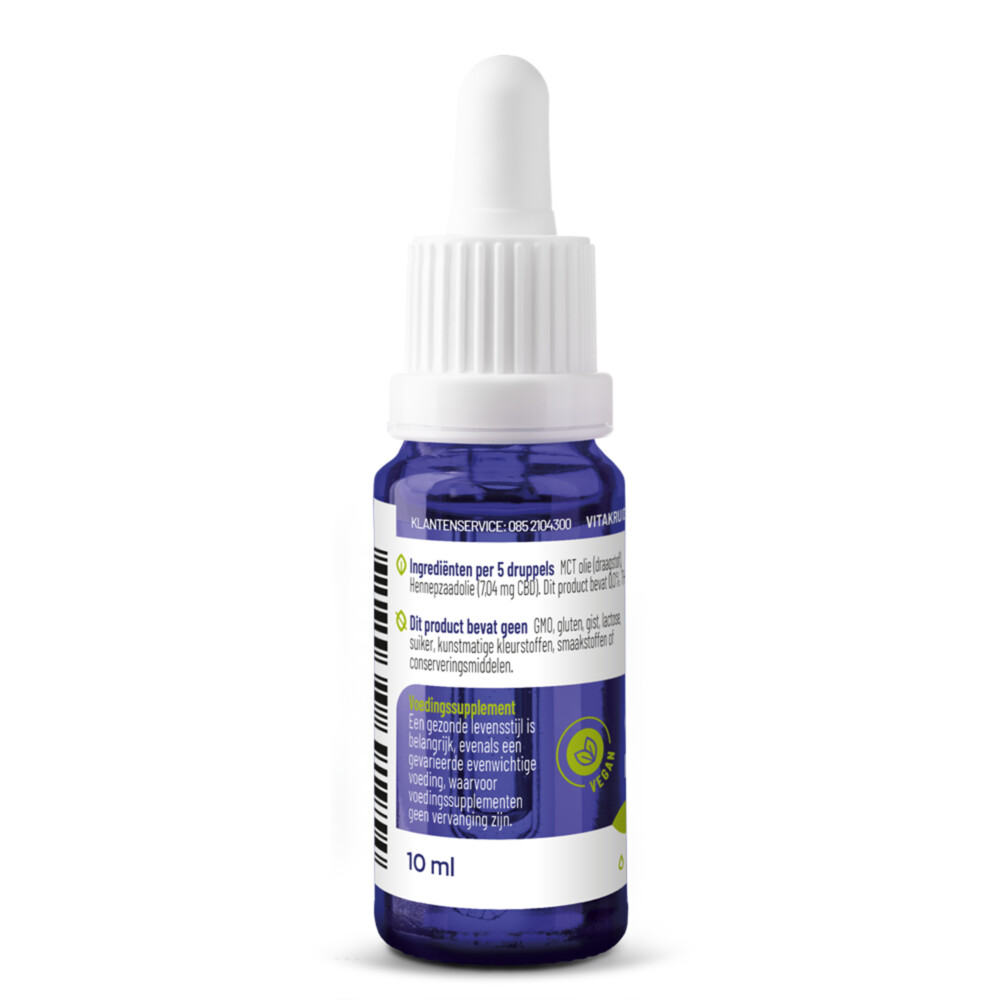 2x Vitakruid CBD Olie 5% Full Spectrum10 ml