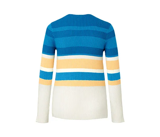 Gerippter Pullover