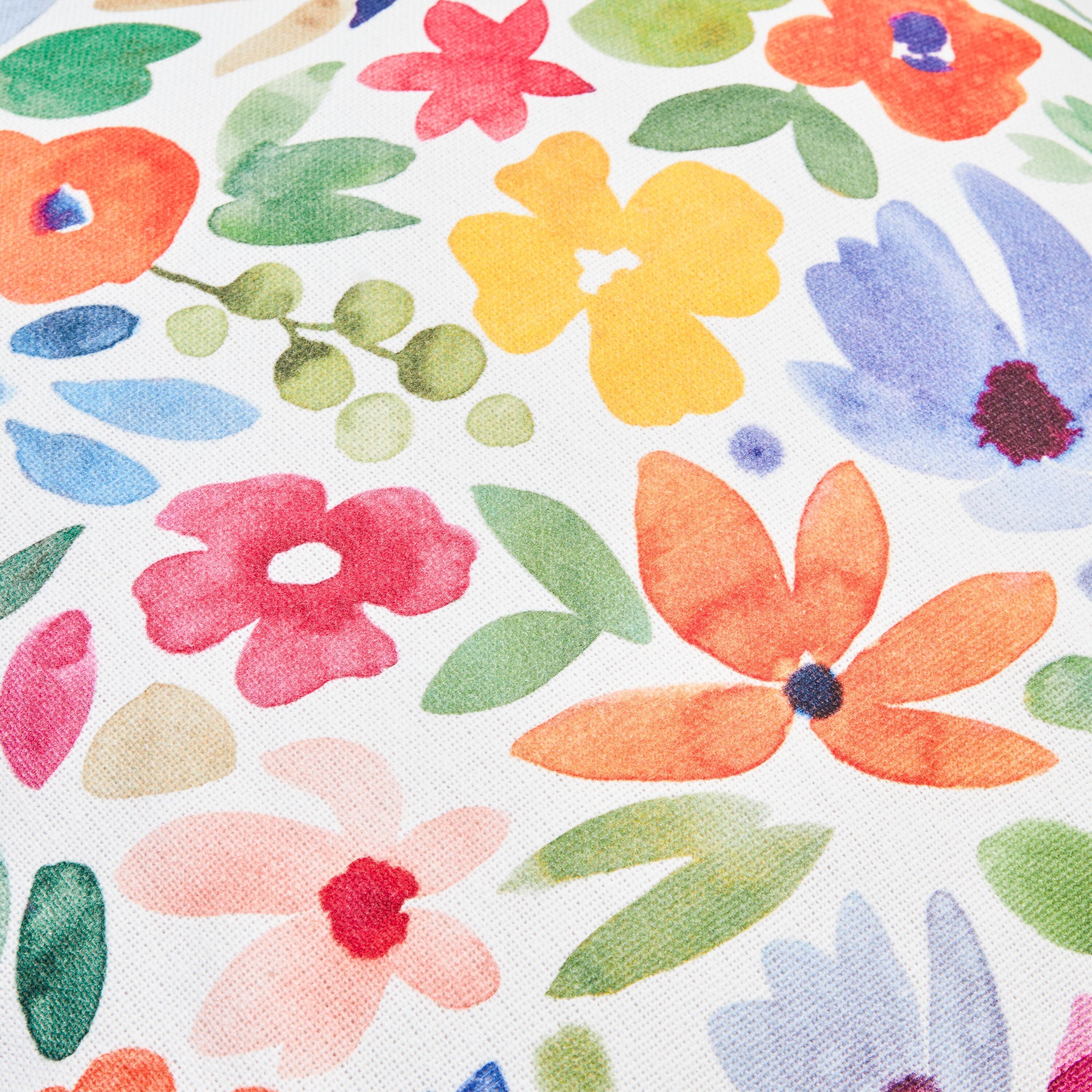 FLORES Zierkissen - Multicolor / B: 45.0 cm x H: 45.0 cm