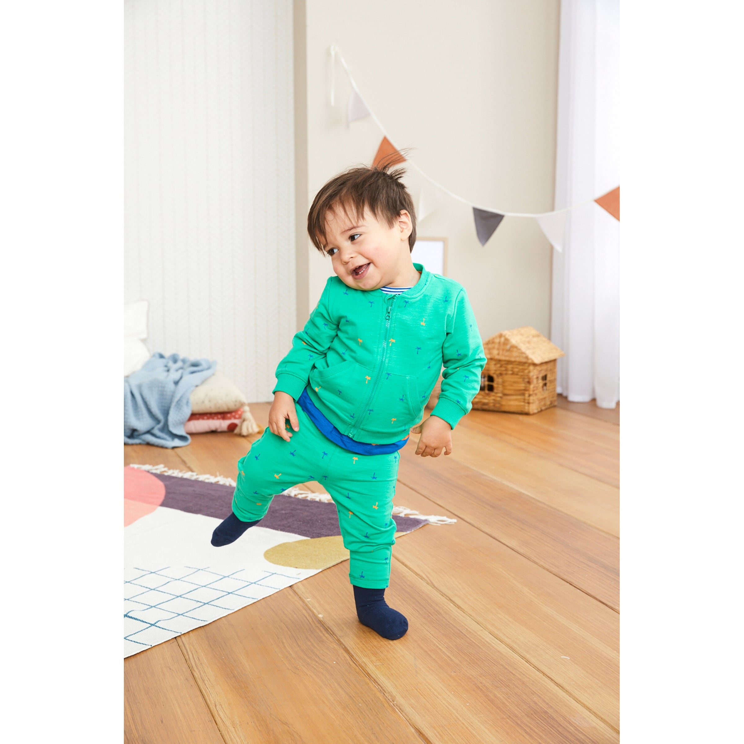 Lilletots - Captain Boys Sweatjacke Palmen