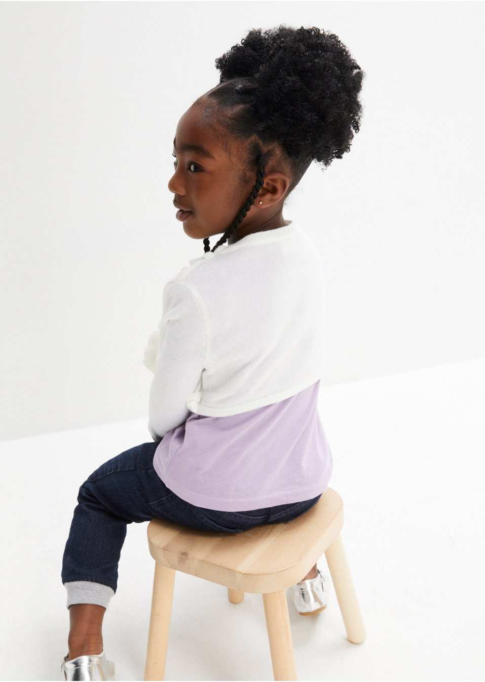 Boléro en maille fille