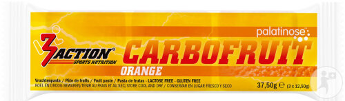 3Action Carbofruit Goût Orange 37,5g Nouvelle Formule