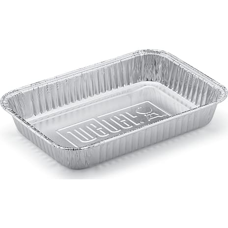 Weber alubakke - lille - 10 pak