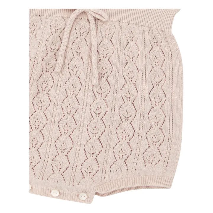 Louisiella Barboteuse Lone Maille | Rose