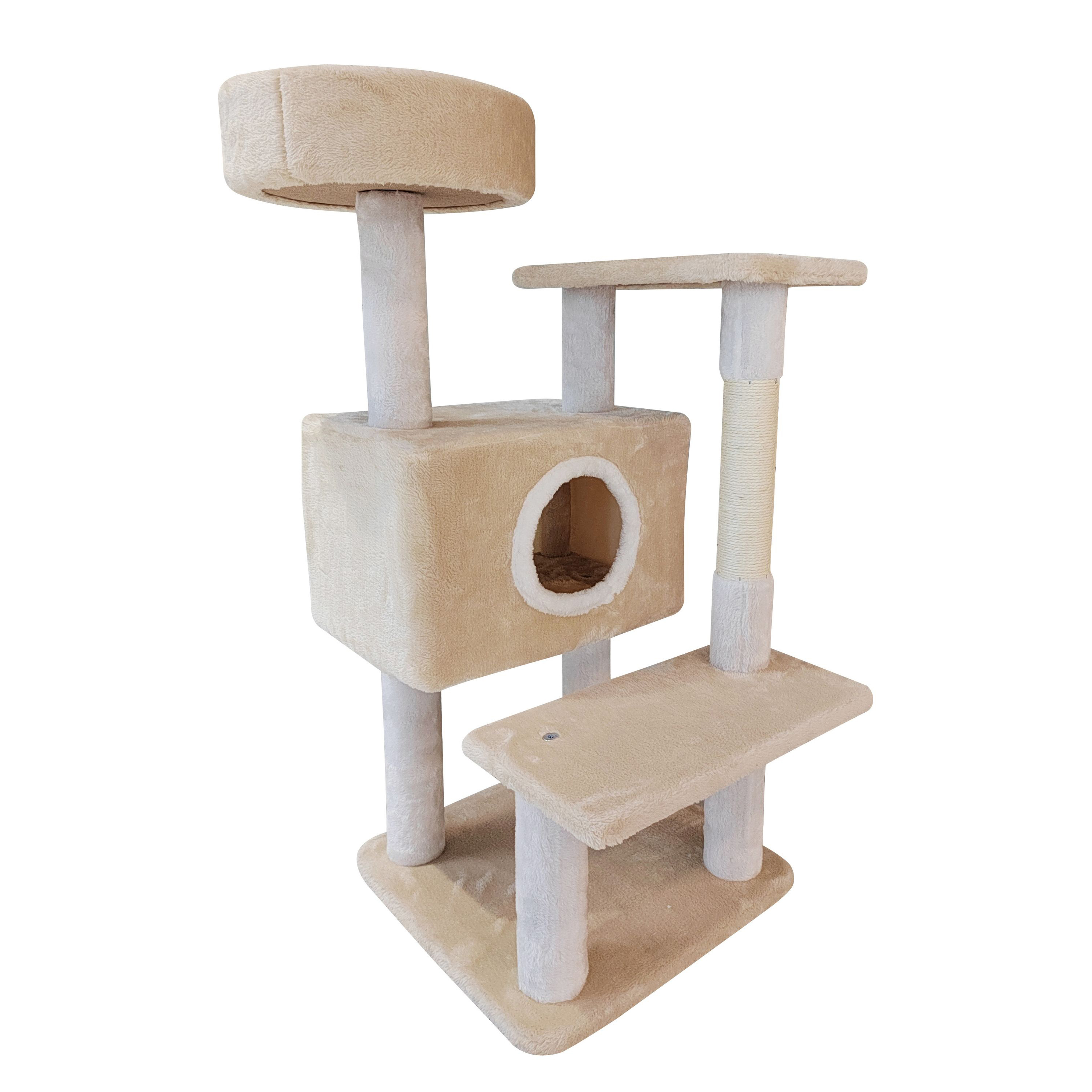 Katzenbaum CLYDE 90 cm beige