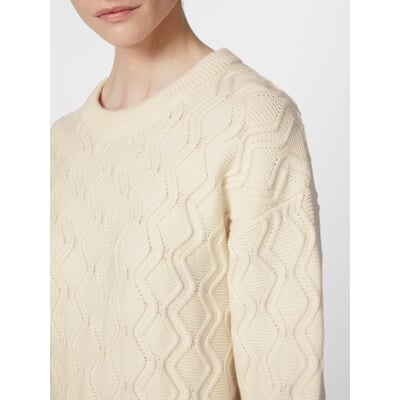 Damenpullover Salinomuster, Creme