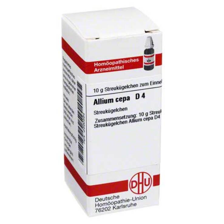 DHU Allium cepa D 4 Globuli, 10 g