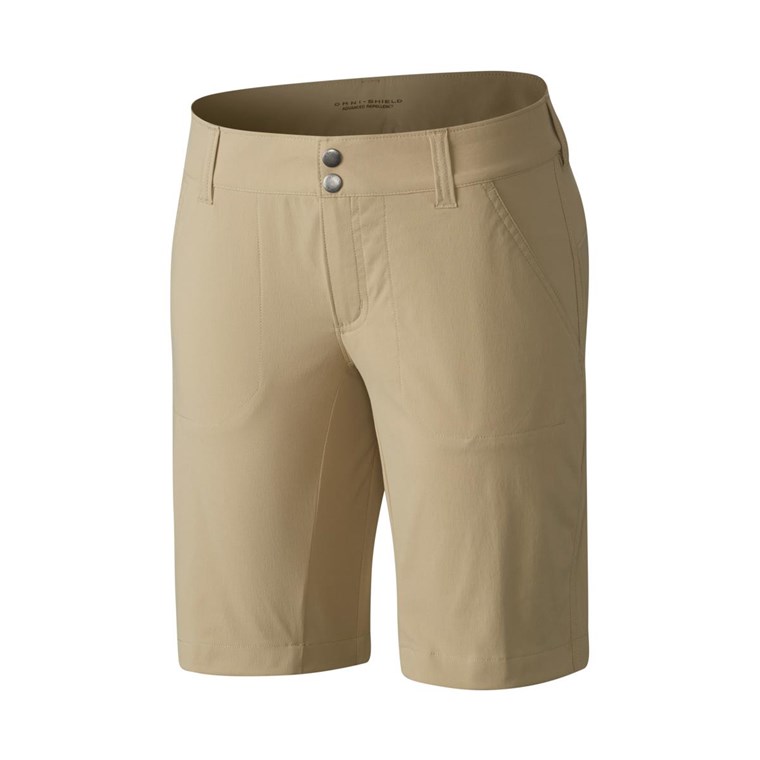 Columbia Saturday Trail Long Shorts Women British Tan