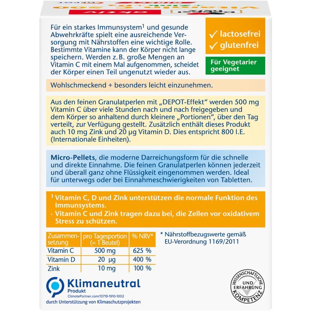 Doppelherz® aktiv Vitamin C 500 DIRECT