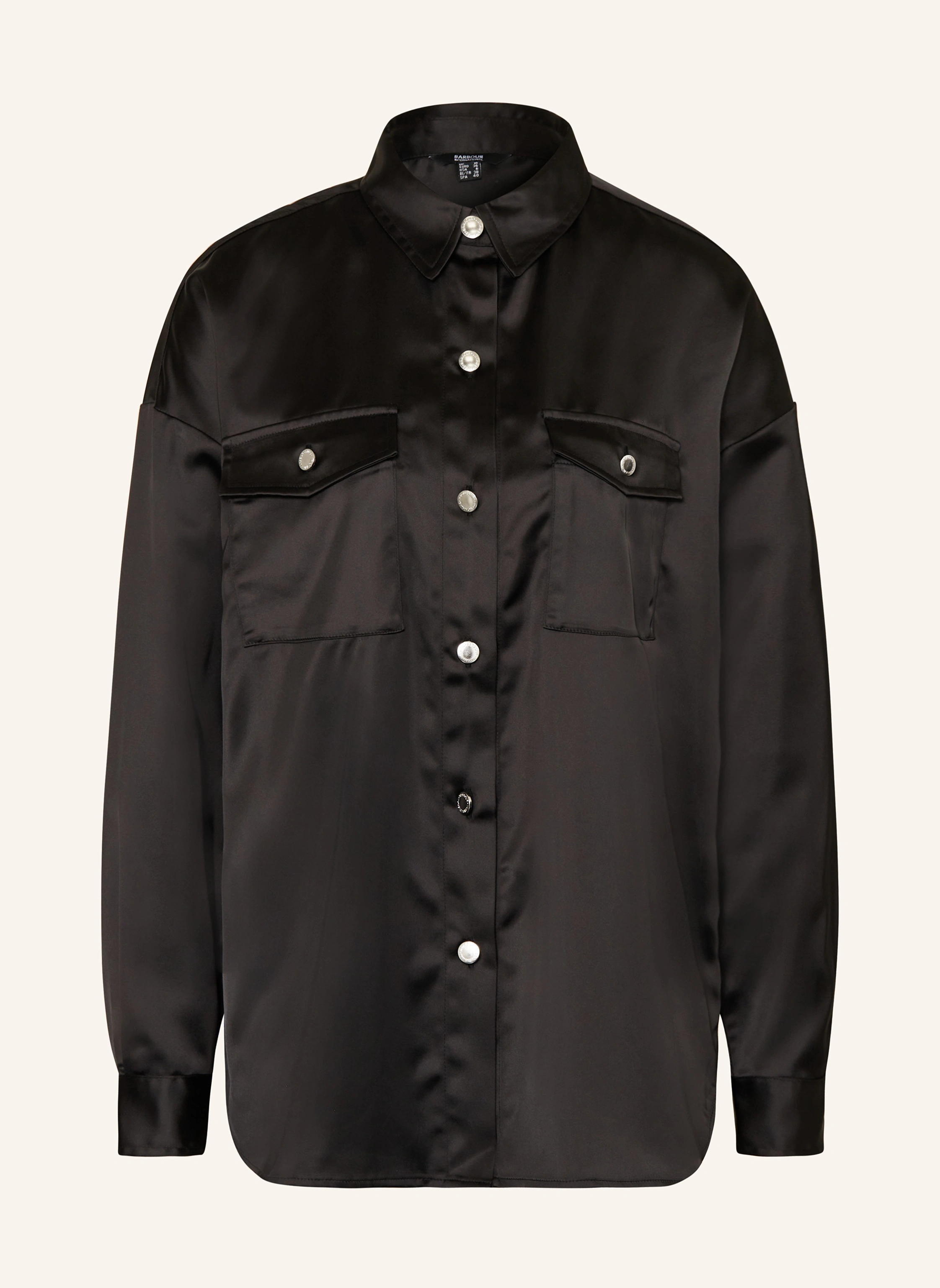 BARBOUR INTERNATIONAL Hemdbluse DELLA aus Satin