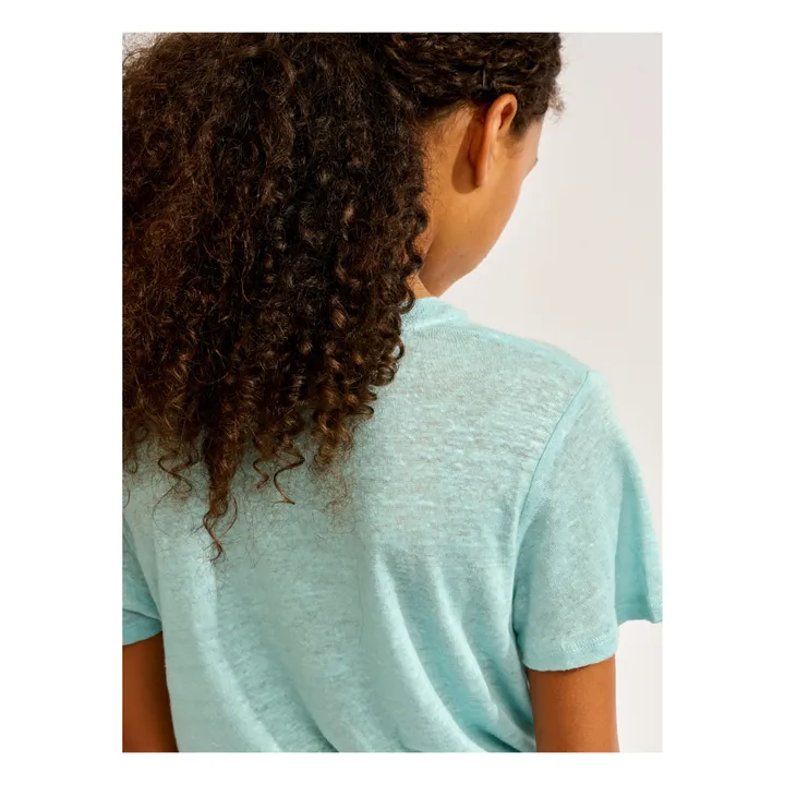 Bellerose T-shirt Mio Lin | Bleu