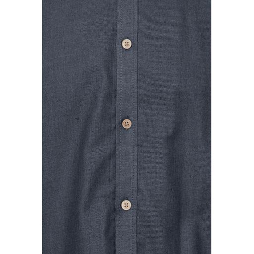 Solid Pete SH Skjorte, Insignia Blue Melange, L