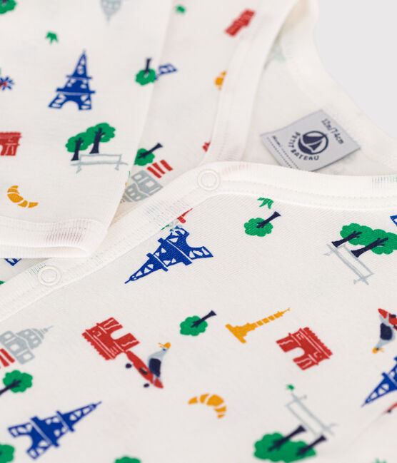 Pyjama imprimé Paris en coton bébé