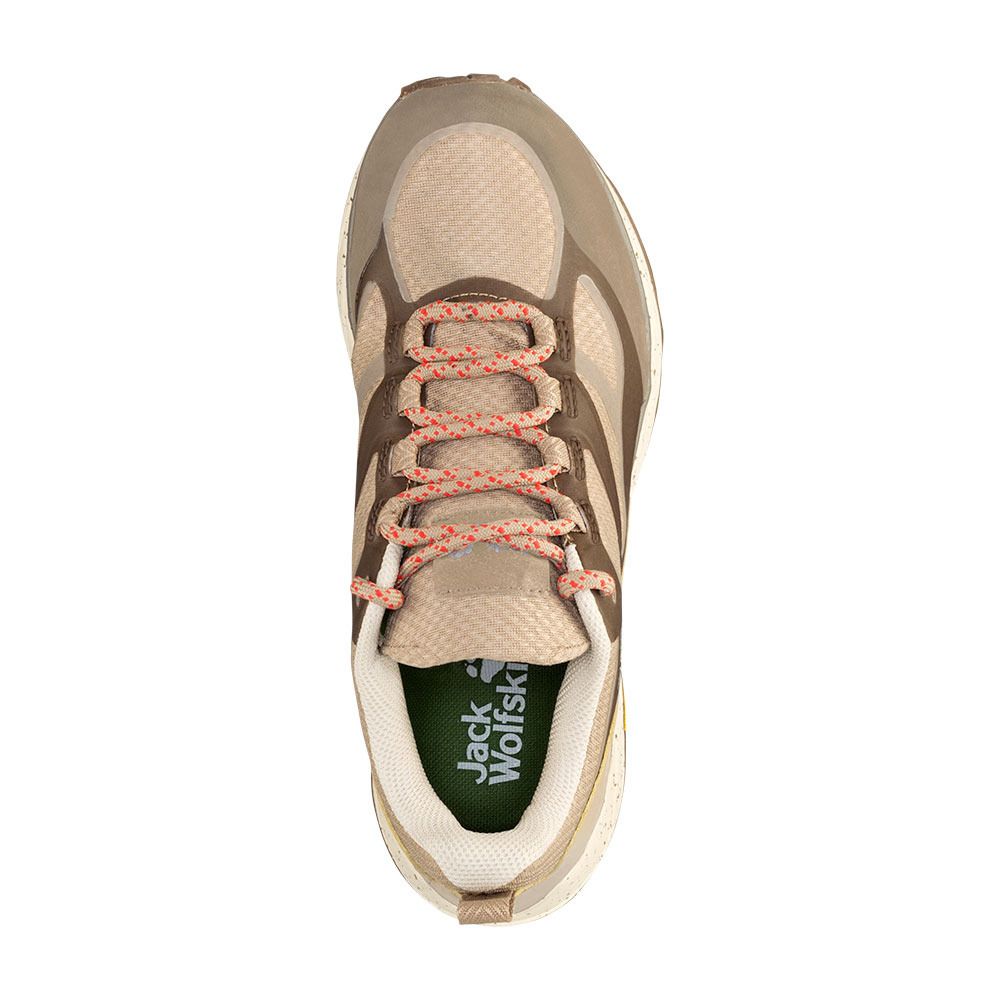 Jack Wolfskin TERRAVENTURE TEXAPORE LOW - Chaussures de randonné Femme beige/light beige