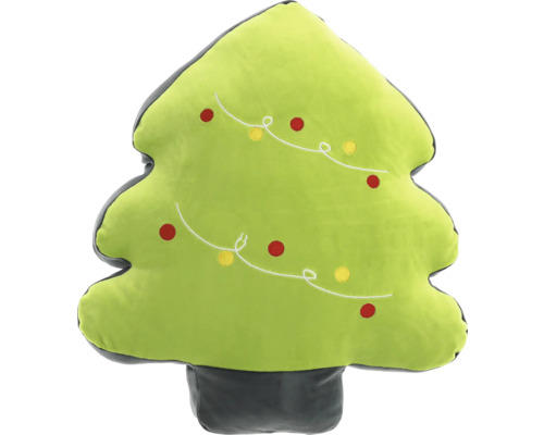 Kerstboomkussen, groen, 40 cm