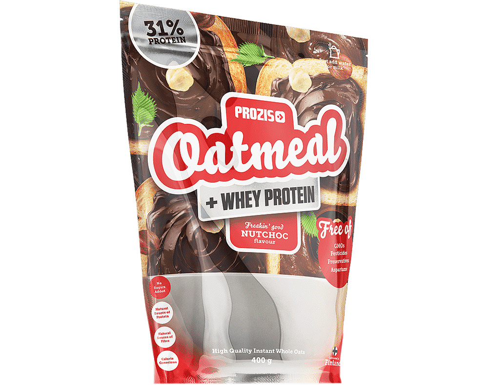 AVEIA COM PROTEÍNA PROZIS CHOCOLATE AVELÃ 400G