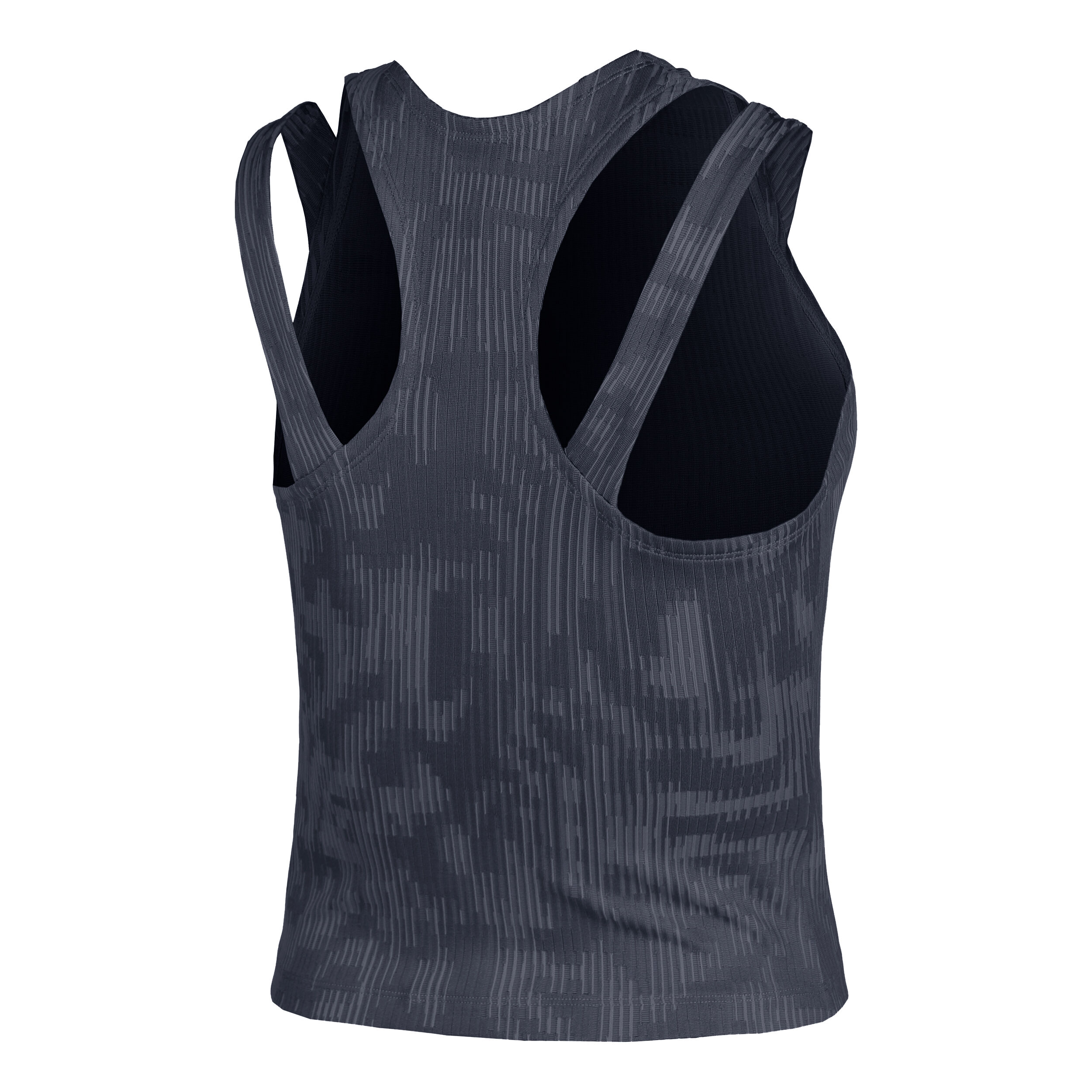 Nike Dri-Fit Slam Débardeur Tank Top Femmes - Bleu Foncé , Blanc