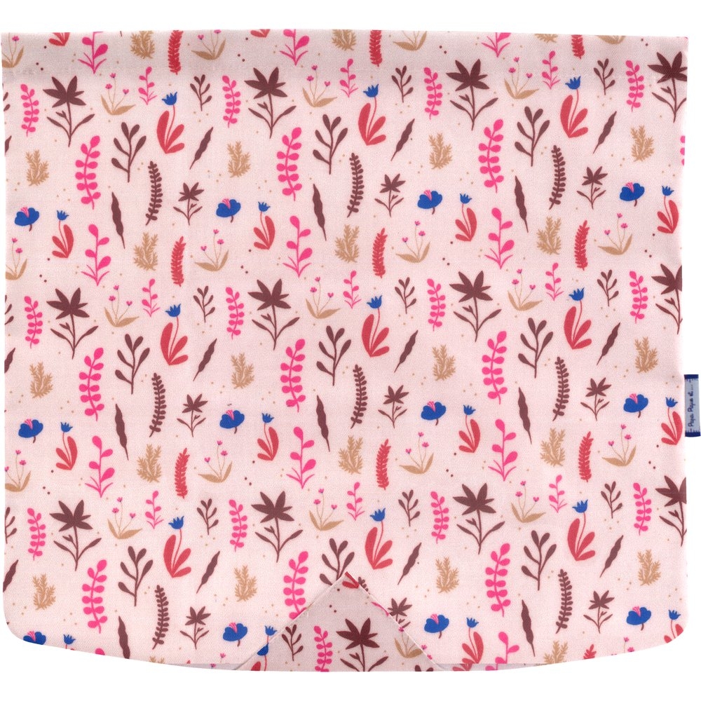 Rabat Besace Carré Grand Herbier Rose
