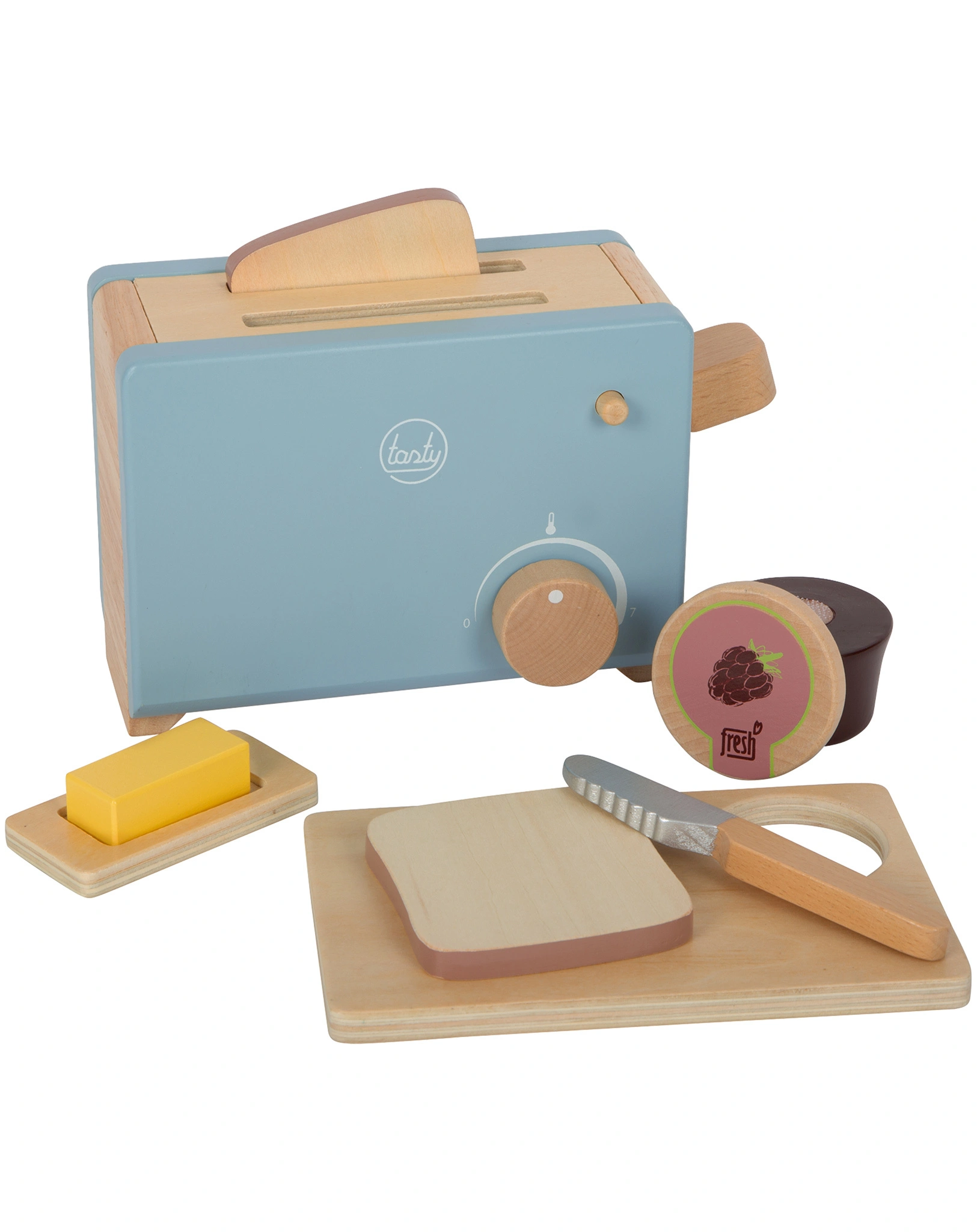 Spielküche-Toaster TASTY 8-teilig