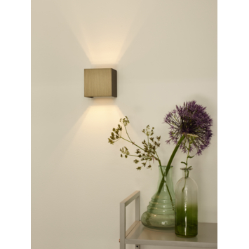 Lucide XIO wandlamp LED dimb. G9 2700K Roest bruin