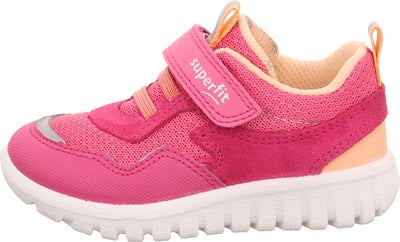 Superfit Sport7 Mini Sneakers, Rosa/Oransje
