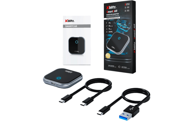 Xblitz SmartCAR Wireless Adapter für CarPlay und Android Auto