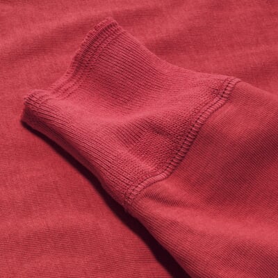 Herrenshirt Jersey Langarm, Rot