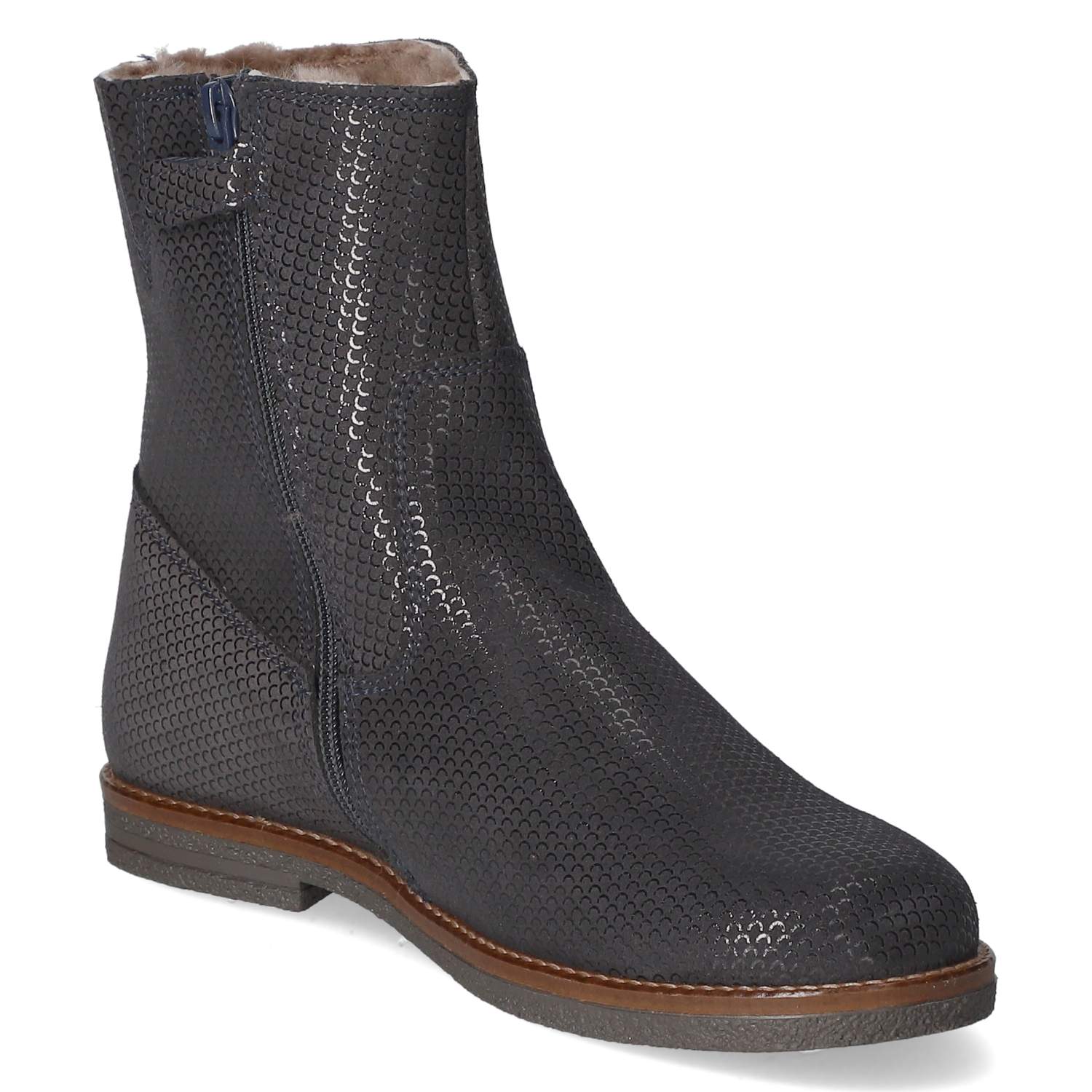 bisgaard Winterstiefeletten NICOLA LAMB - blueberry