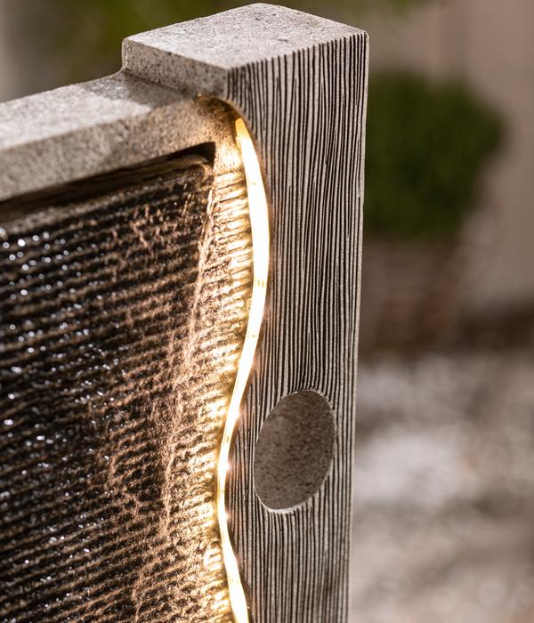 Dehner Polyresin-Gartenbrunnen Eclipse,
