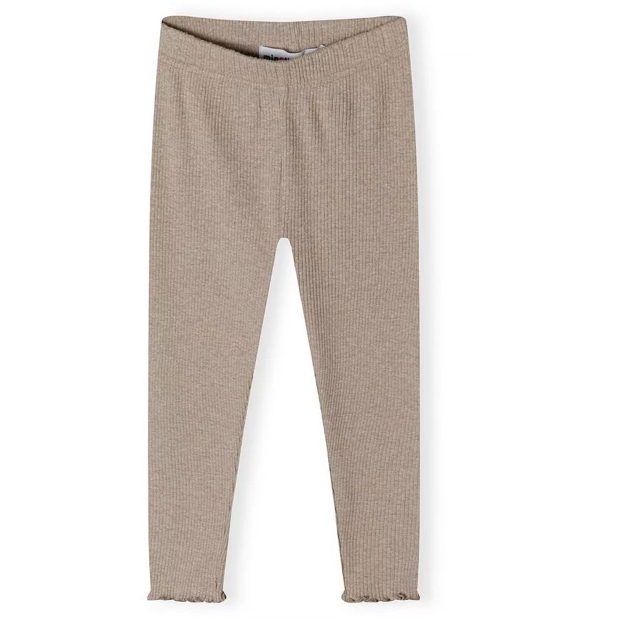 MINOTI Leggings Beige Meliert
